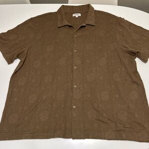 Bonobos Casual Brown Button Down Shirt